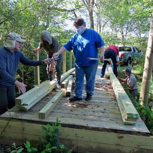 Giving Back - Trail Workers