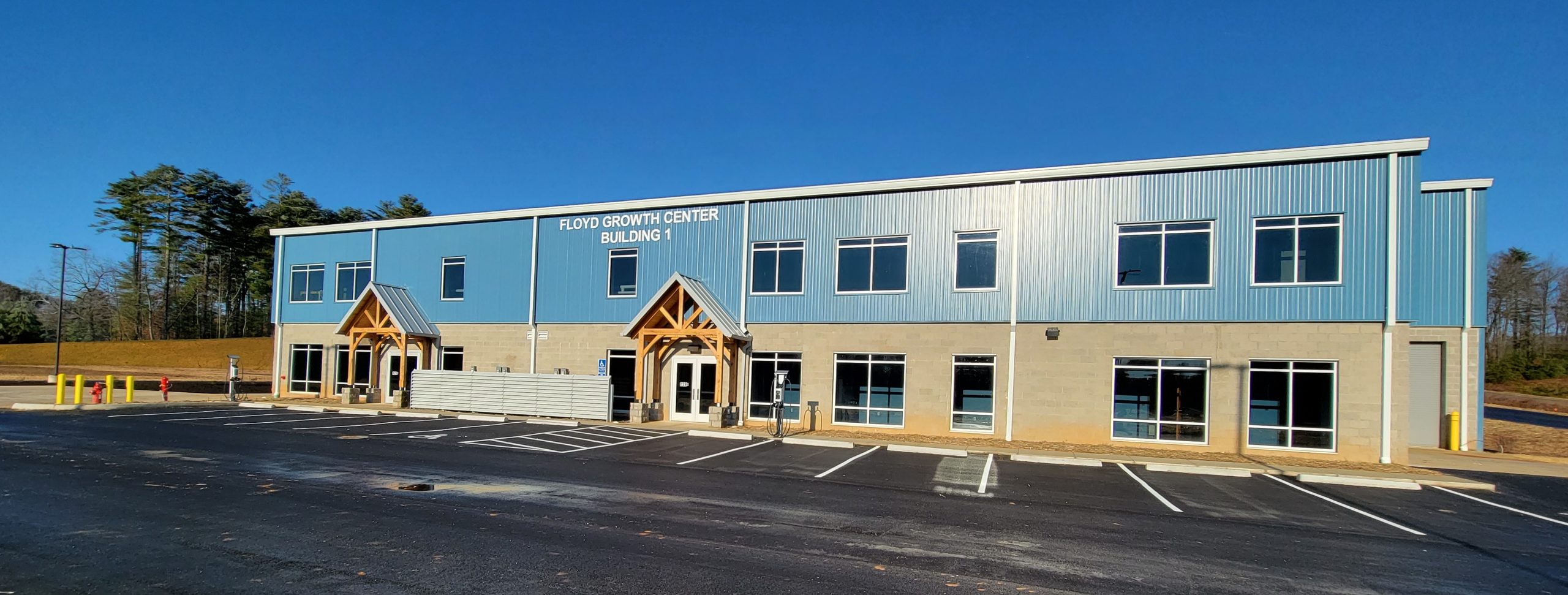 Floyd Growth Center Building complete